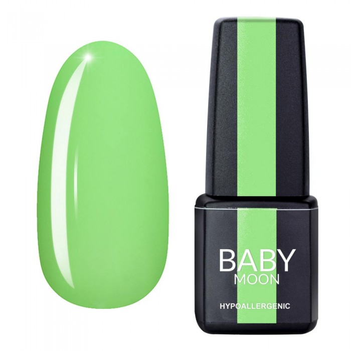 Гель лак Baby Moon Perfect Neon Gel polish № 011 світло-салатовий 6 мл (5908254001888)