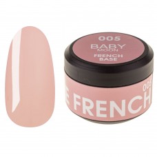 Rubber Base French Baby Moon №005 бежево-рожевий 15 мл (5905123016837)