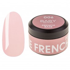 Rubber Base French Baby Moon №006 світло-рожевий 15 мл (5905123016844)