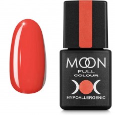 Гель-лак MOON FULL color Gel polish №125 помаранчево-червоний 8 мл (5908254187063)