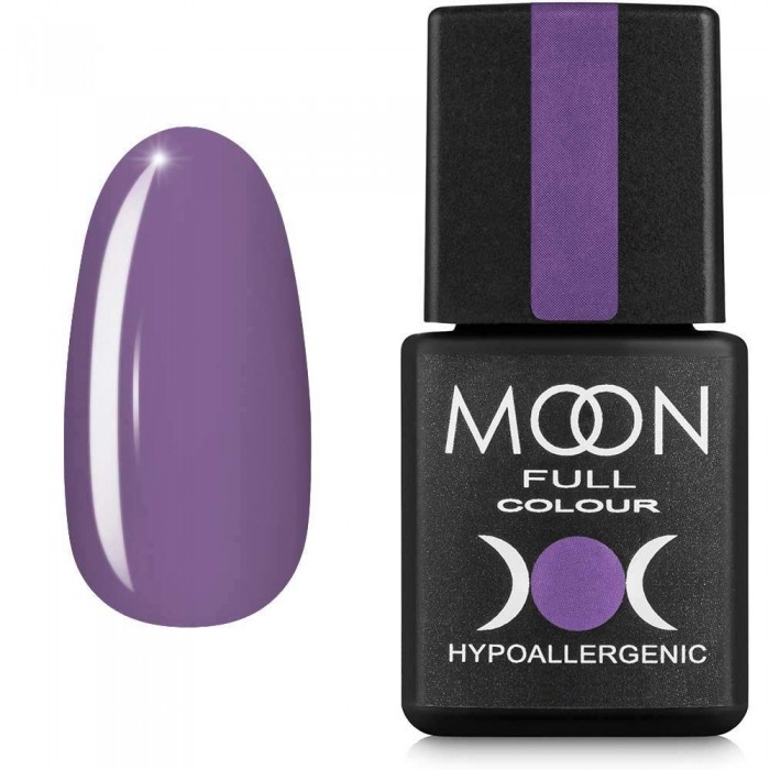 Гель-лак MOON FULL color Gel polish №159 пастельний фіолетовий 8 мл (5908254187407)