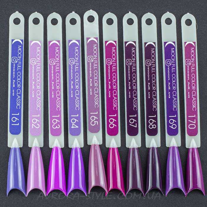 Гель-лак MOON FULL color Gel polish №170 буряковий світлий 8 мл (5908254187513)