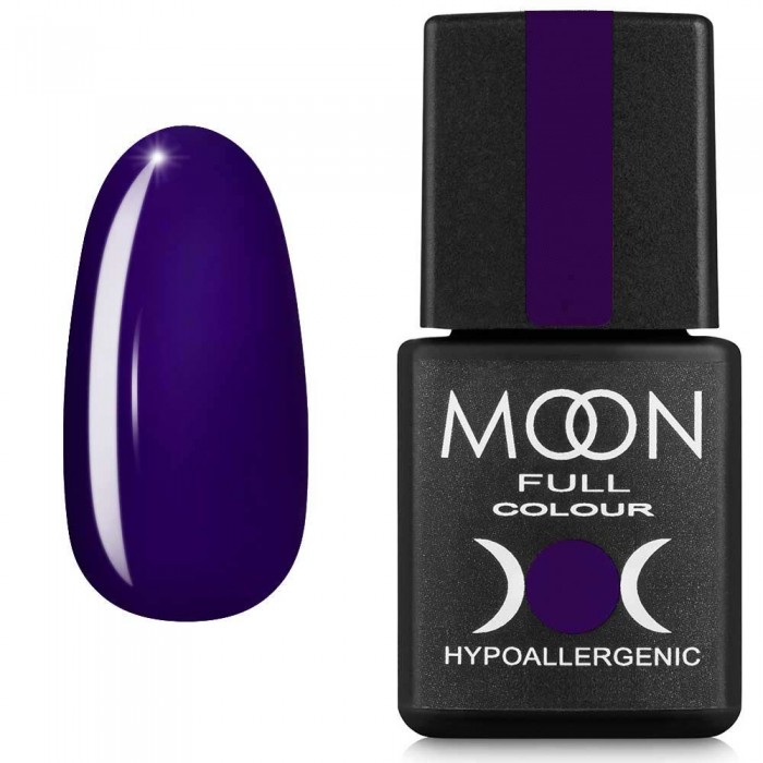 Гель-лак MOON FULL color Gel polish №172 темний фіолетовий 8 мл (5908254187537)