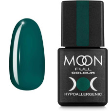 Гель-лак MOON FULL color Gel polish №185 яскраво-зелений 8 мл (5908254187667)