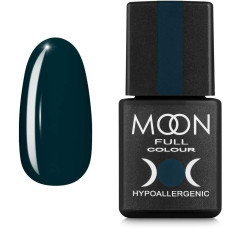 Гель-лак MOON FULL color Gel polish №187 темний сланцево-сірий 8 мл (5908254187681)
