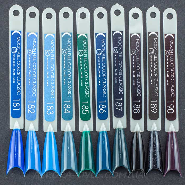 Гель-лак MOON FULL color Gel polish №190 класичний баклажановий 8 мл (5908254187711)