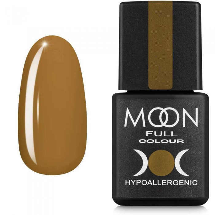 Гель-лак MOON FULL color Gel polish №211 гірчичний 8 мл (5908254187940)
