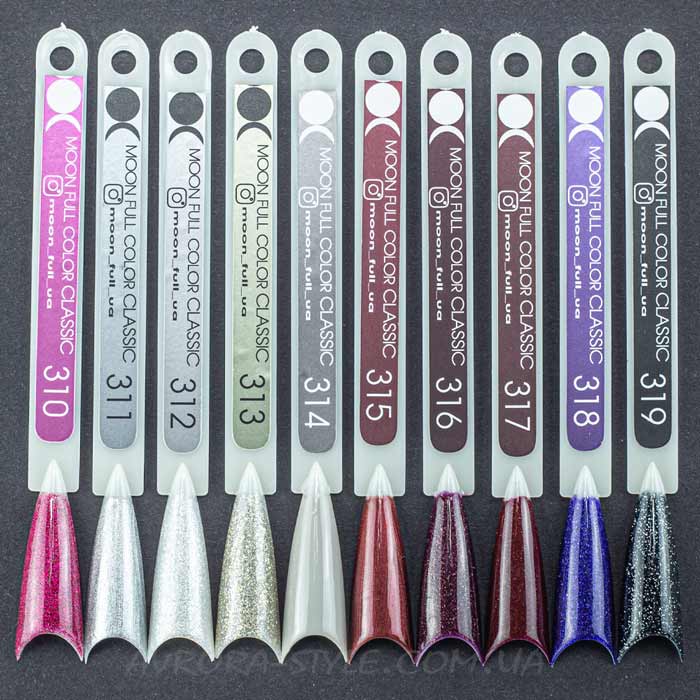 Гель-лак MOON FULL color Gel polish №312 біла перлина 8 мл (5908254188725)