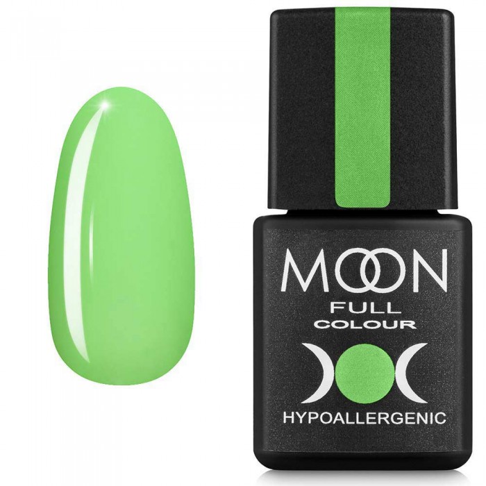 Гель-лак MOON FULL Neon color Gel polish №701 світло-салатовий 8 мл (5908254189043)