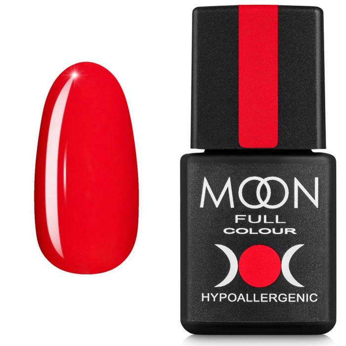 Гель-лак MOON FULL Summer №616 рожево-червоний 8 мл (5908254189296)