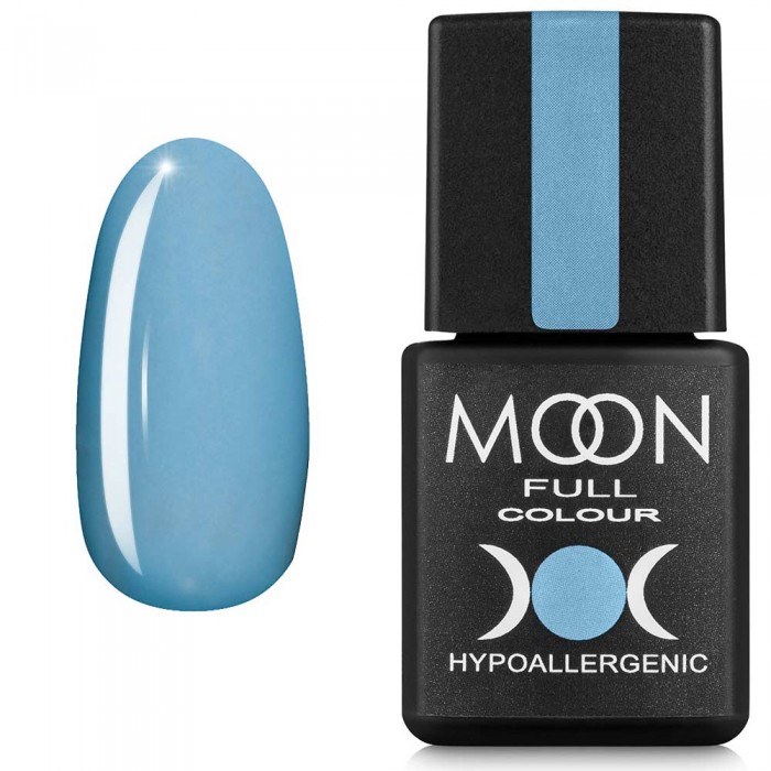Гель-лак MOON FULL Summer №630 ніжно-блакитний 8 мл (5908254189449)