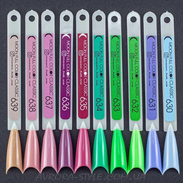 Гель-лак MOON FULL Summer №633 яскраво-зелений 8 мл (5908254189524)