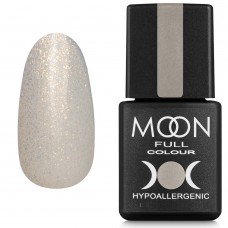 Гель-лак MOON FULL Opal color Gel polish №501 безбарвний напівпрозорий з дрібним золотистим шиммером 8 мл (5908254188985)