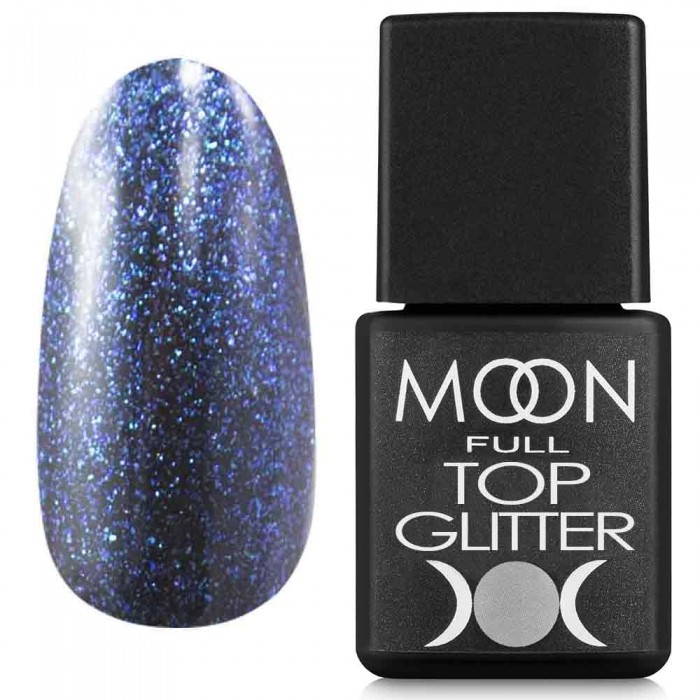 MOON FULL Top Glitter №4 Blue (5908254189579)
