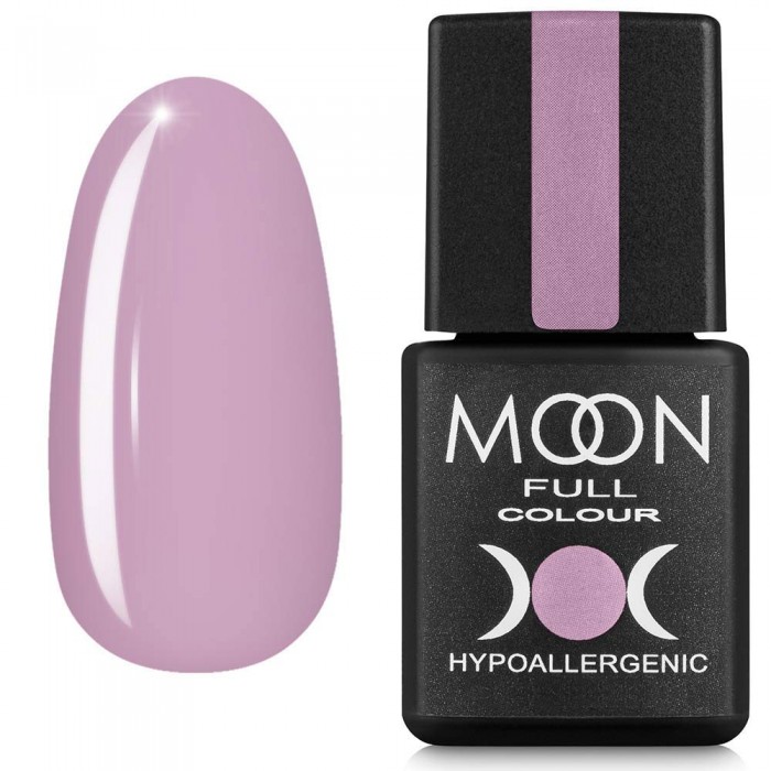 Гель-лак MOON FULL color Gel polish №643 ніжно бузковий 8 мл (5908254190056)