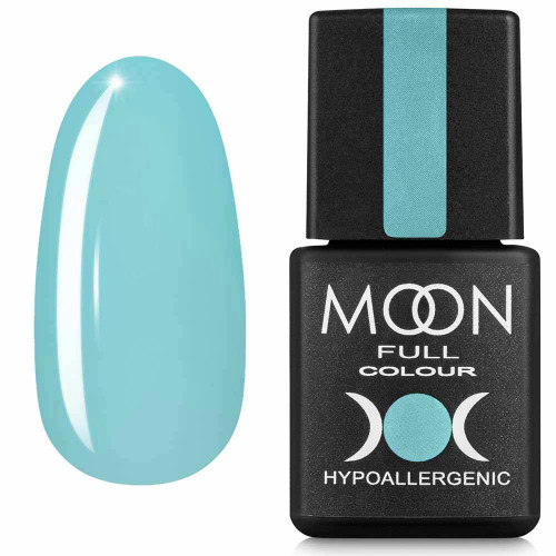 Кольорова база для нігтів Moon Barbie color Rubber base №07 бірюзовий світлий 8 мл (5908254191015)