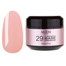 База для нігтів Moon Full Base French Premium №29 рожевий 30 мл (5908254002182)