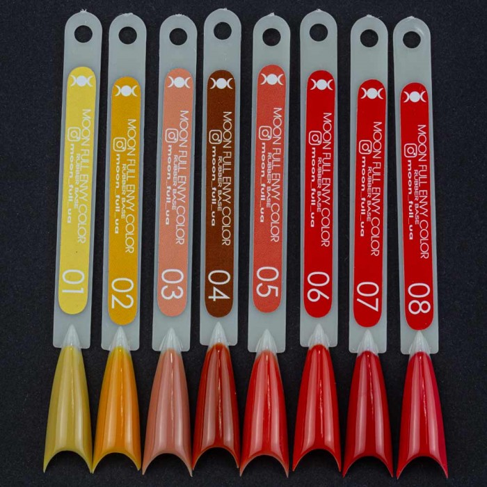 Кольорова база Moon Full ENVY Color №01 жовтий 8 мл (5908254192180)