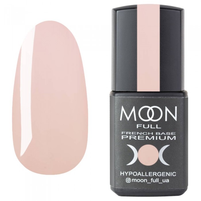 База для нігтів Moon Full Base French Premium №34 біло-бежевий світлий 15мл (5908254192166)