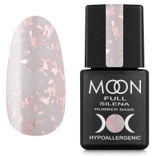 База для гель лаку Moon Full Silena №2022 молочна з рожевою поталлю 8 мл (5905123014963)