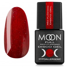Світловідбиваючий Disсo Gel Moon Full Red Flashing № FD06, 8 мл (5905123016950)
