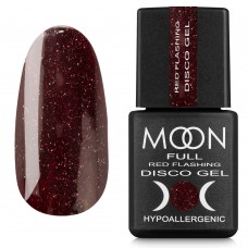 Світловідбиваючий Disсo Gel Moon Full Red Flashing № FD09, 8 мл (5905123016981)