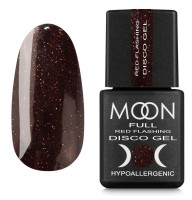 Світловідбиваючий Disсo Gel Moon Full Red Flashing № FD10, 8 мл (5905123016998)