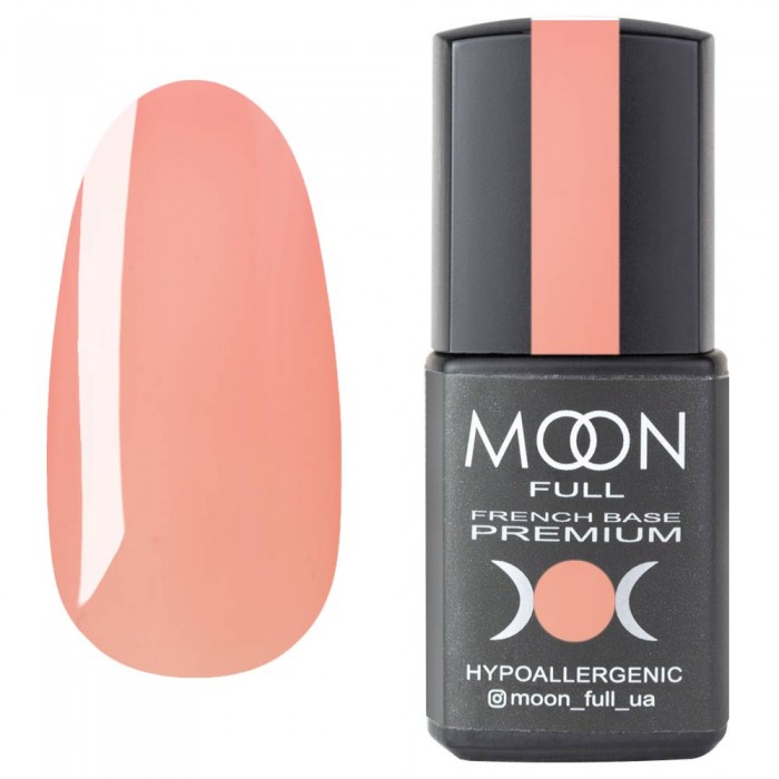 База для нігтів Moon Full Base French Premium №22 кремово-бежевий 15мл (5908254192043)