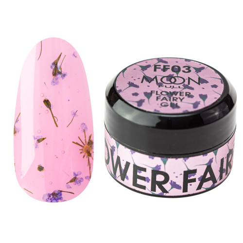 Гель з сухоцвітами Moon Full Flower Fairy Gel № FF03, 5 мл (5905123020582)