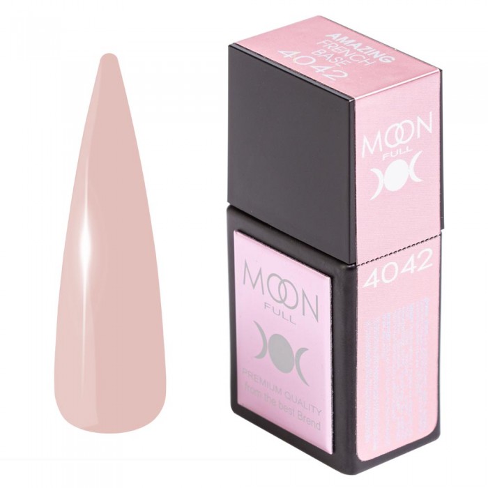 База для френча Moon Full Amazing French base 4042, 12 мл (5905123018169)