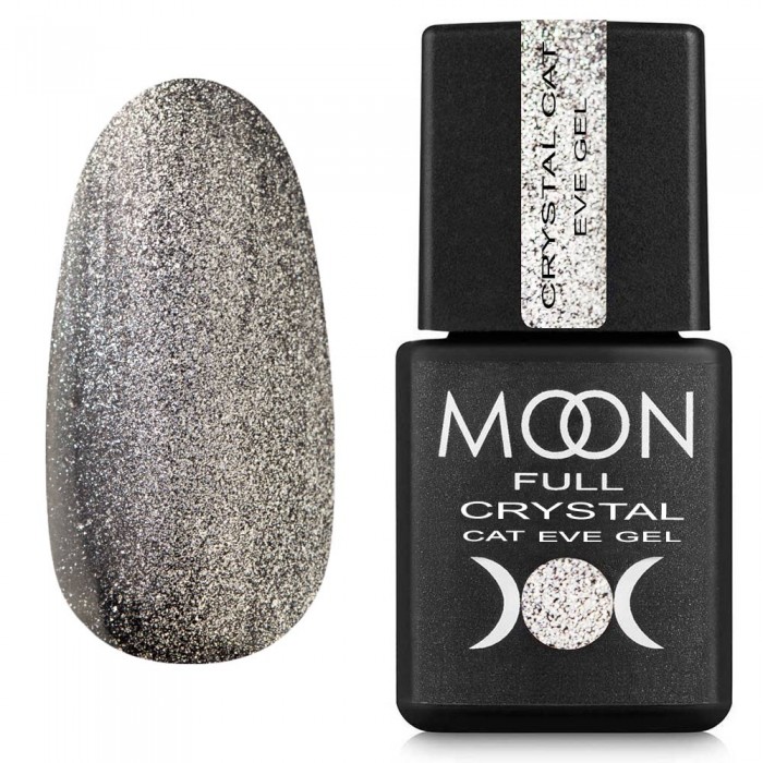 Гель лак Кришталева кішка Moon Full Crystal Cat Eye gel, 8 мл (5905123021121)