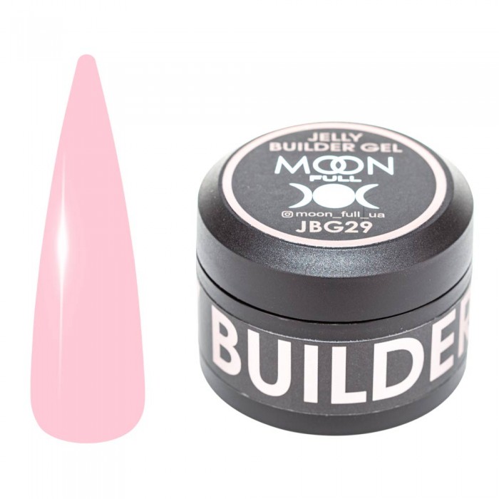 Гель-желе для нарощування нігтів Moon Full Jelly Builder Gel № JBG 29 (5905123022296)