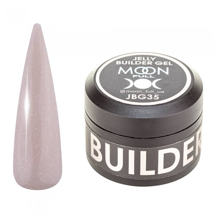 Гель-желе для нарощування нігтів Moon Full Jelly Builder Gel № JBG 35 (5905123022357)