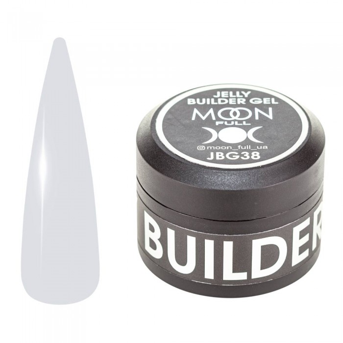 Гель-желе для нарощування нігтів Moon Full Jelly Builder Gel № JBG 38 (5905123022388)