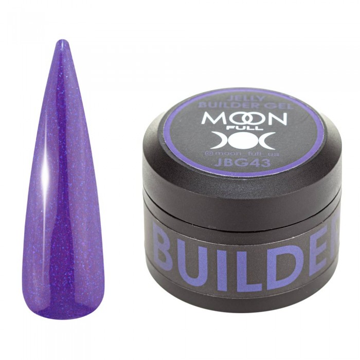Гель-желе для нарощування нігтів Moon Full Jelly Builder Gel № JBG 43 (5905123022432)