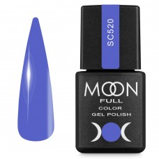 Гель-лак MOON FULL color Gel polish № SC 520 світло-фіолетовий, 8 мл (5905123022814)