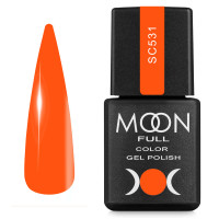 Гель-лак MOON FULL color Gel polish № SC 531 жовтогорячий, 8 мл (5905123022920)
