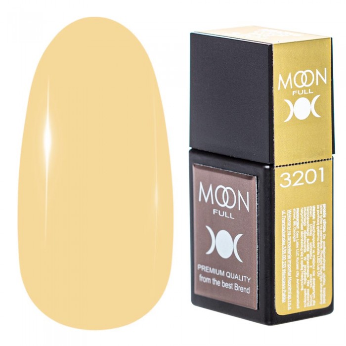 Кольорова база для нігтів Moon Full Amazing Color Base №3201, 21 мл (5905123022517)