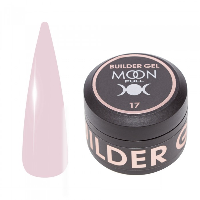 Гель для нарощування нігтів Moon Full Builder Gel №17, 30 мл (5905123022807)