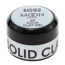 Гель - пластилін для дизайну нігтів Moon Full 3d Solid Glay Gel SC02 (5905123021251)