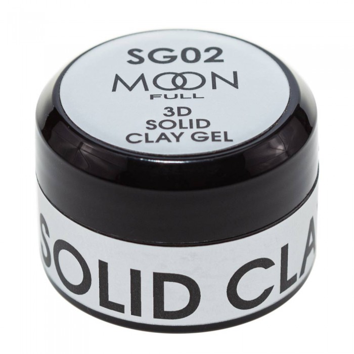 Гель - пластилін для дизайну нігтів Moon Full 3d Solid Glay Gel SC02 (5905123021251)