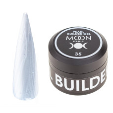 Моделюючий гель Moon Full Perl Builder Gel № 35 Крижаний діамант, 30 мл (5905123023323)