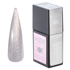 База для нігтів Moon Full Amazing Сat base №3228 Сріблястий місячний промінь, 12 мл (5905123023347)