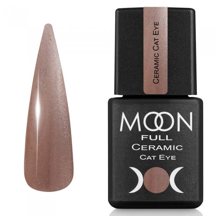 Гель лак Moon Full Ceramic Cat Eye gel SC536 Карамельний атлас, 8 мл (5905123023422)