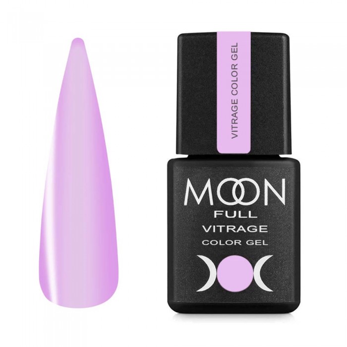 Гель лак Moon Full Vitrage Collor Gel №02, 8 мл (5905123023699)