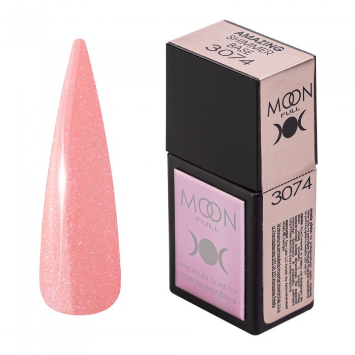 База з шимером Moon Full Amazing Shimmer base 3074, 12 мл (5905123020872)