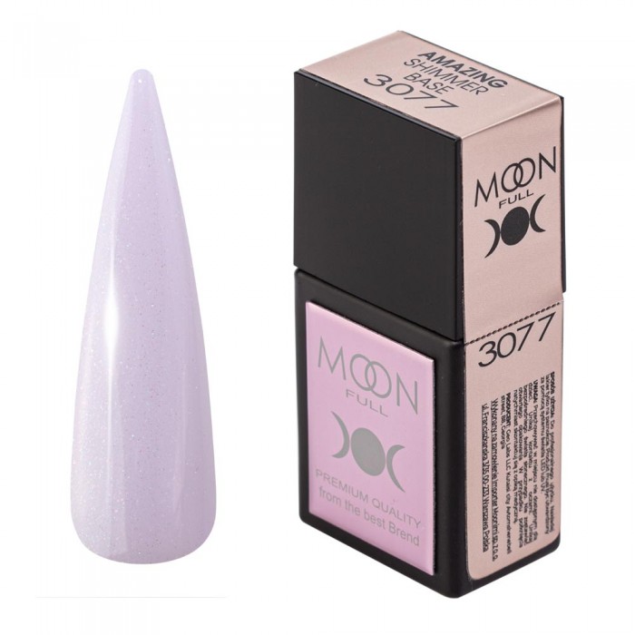 База з шимером Moon Full Amazing Shimmer base 3077, 12 мл (5905123020902)