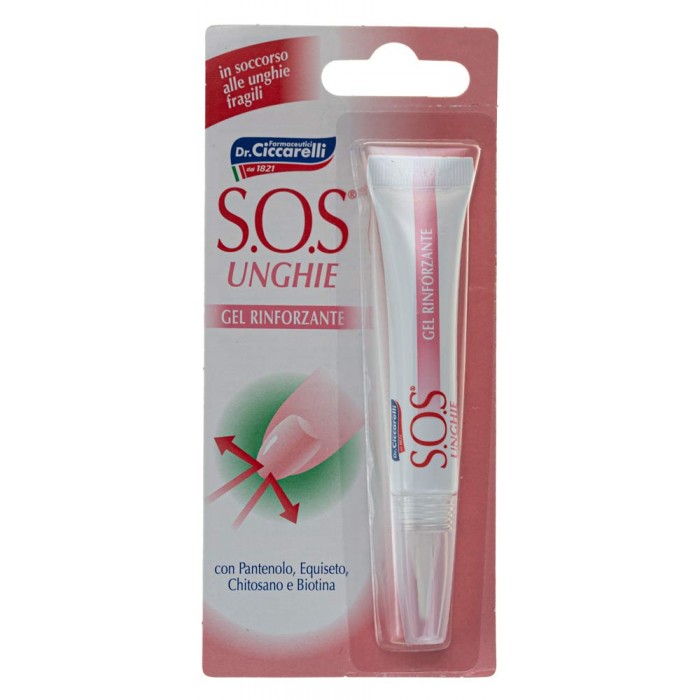Засіб для зміцнення нігтів dr. Ciccareli S.O.S. UNGHIE, 10 мл (8002140040603)