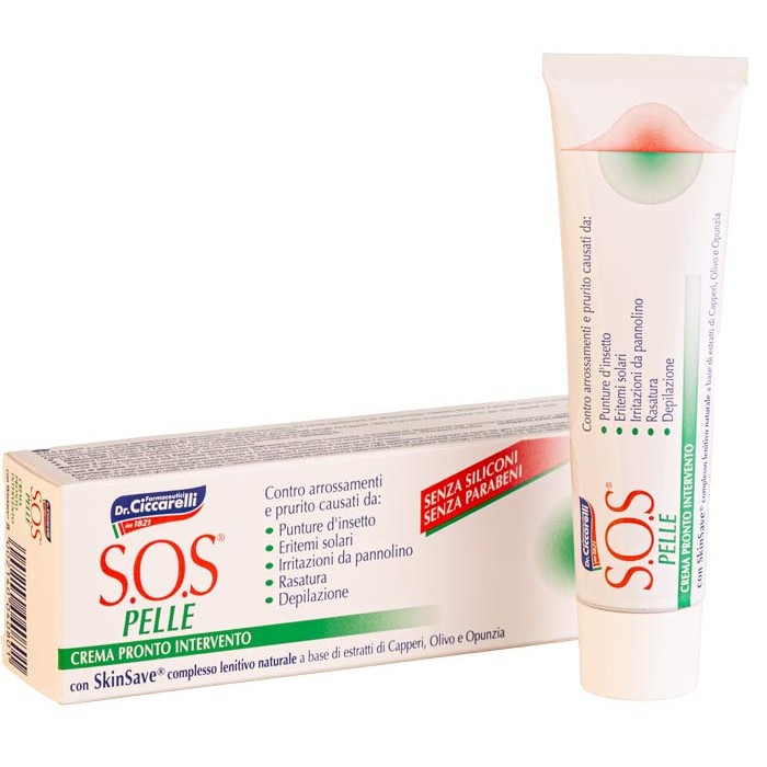 Крем для порятунку шкіри dr. Ciccareli S.O.S. Pelle, 25 мл (8002140040801)