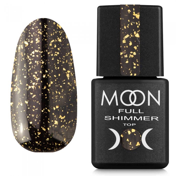 Топ с шиммером Moon Full Shimmer Top gold 1020, 8 мл (5905123018244)